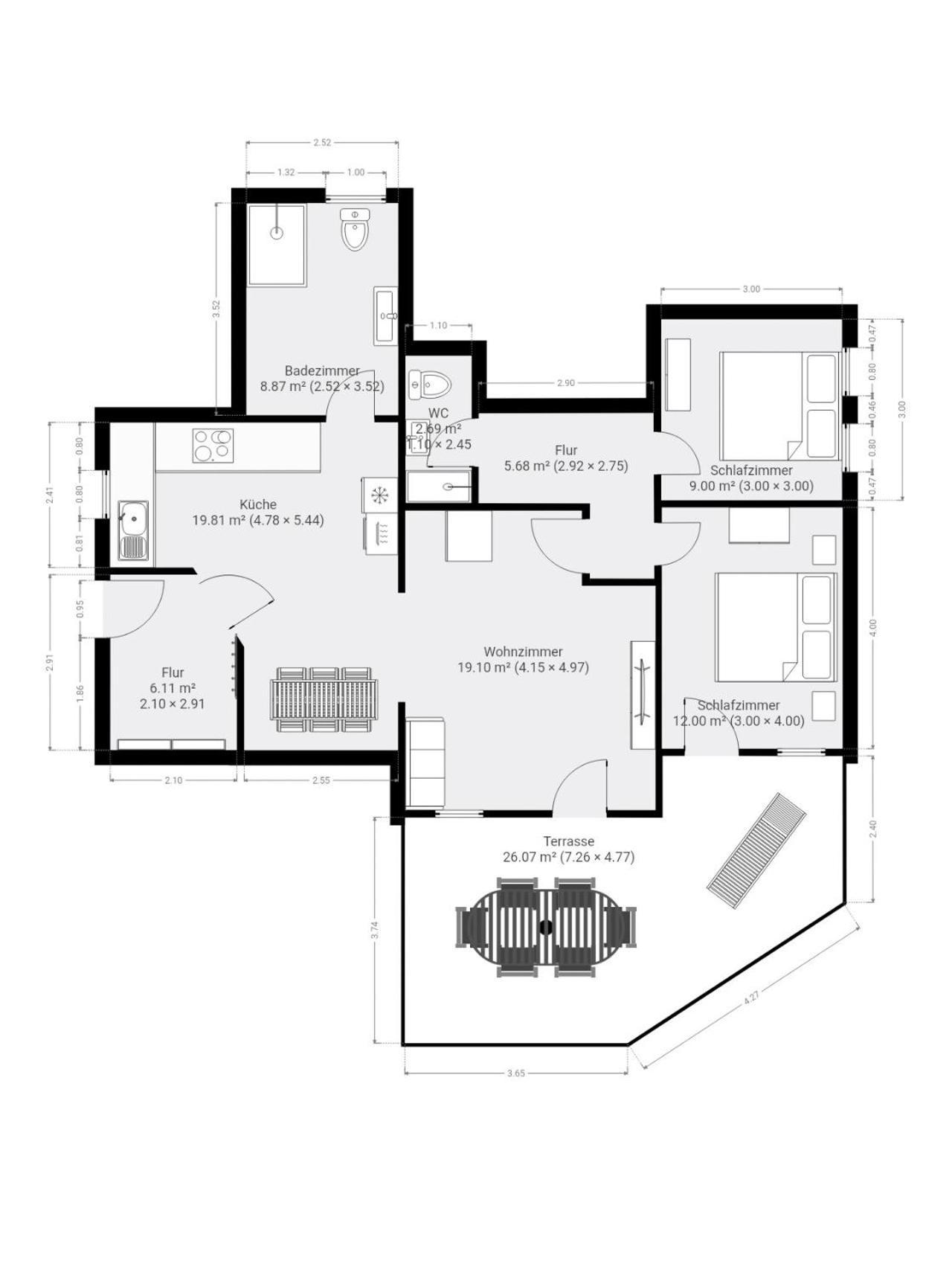 Casa Schneck Apartman Longkamp Kültér fotó